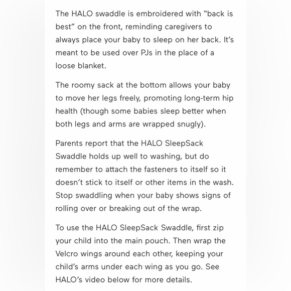 NWT Halo Cream Newborn SleepSack Swaddle in Microfleece - Picture 6 of 9